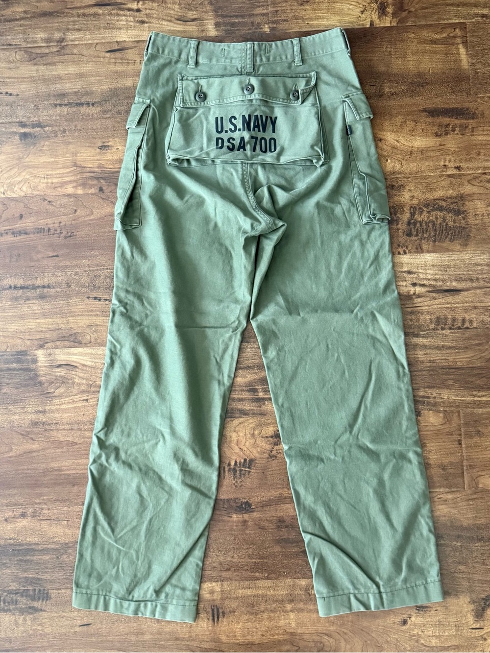 AVIREX US NAVY MULTI POCKET MILITARY MONKEY PANTS 29x29